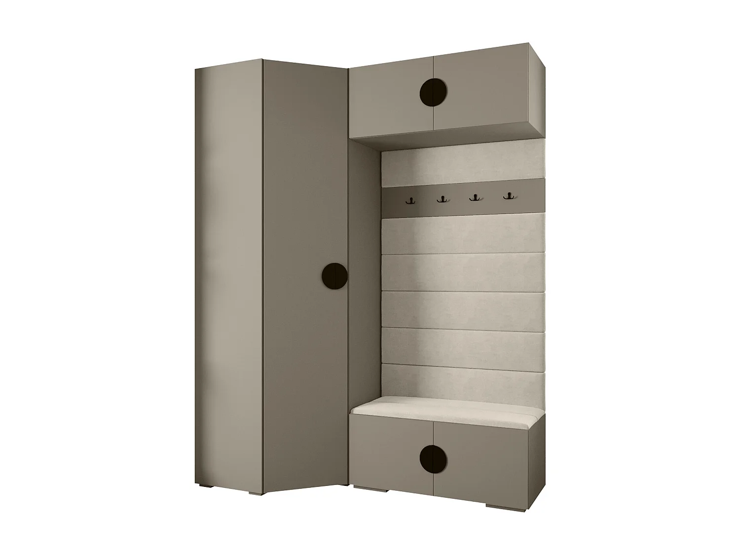 Armoire à portes battantes Inova 4 ensemble 21