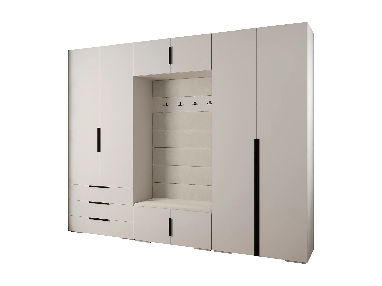 Armadio con ante battenti Inova 1 set 14