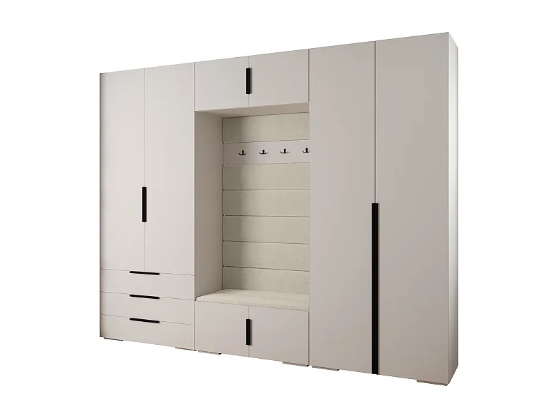 Armadio con ante battenti Inova 1 set 14