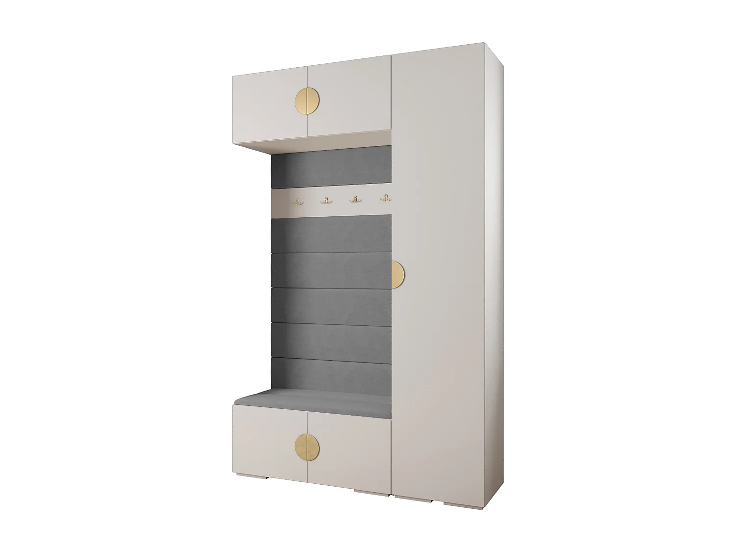 Armoire à portes battantes Inova 4 ensemble 19