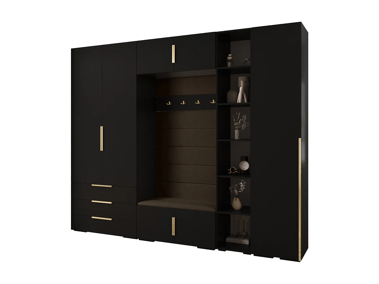 Armoire à portes battantes Inova 1 ensemble 11