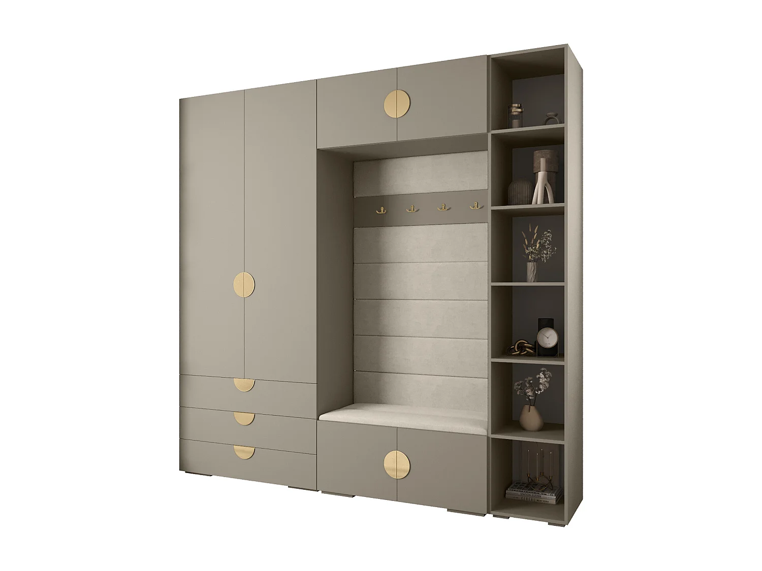 Armoire à portes battantes Inova 4 ensemble 10