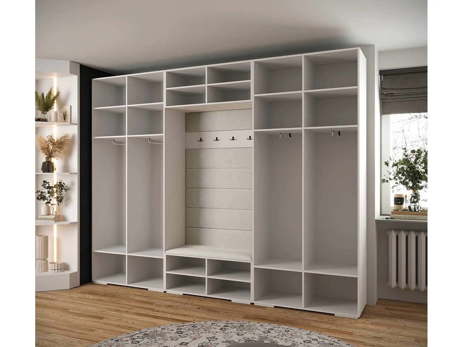 Armoire à portes battantes Inova 4 ensemble 9
