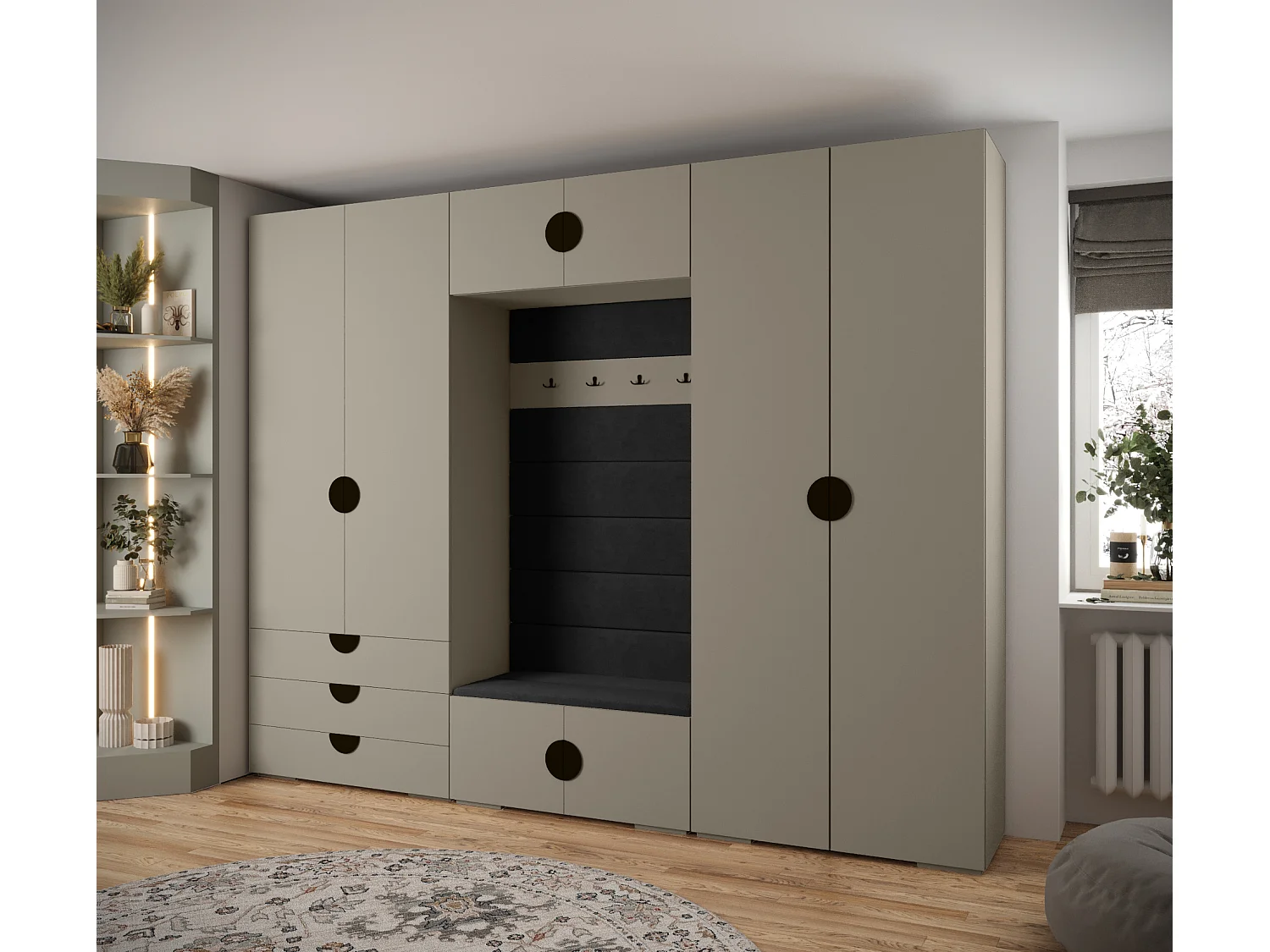 Armoire à portes battantes Inova 4 ensemble 14