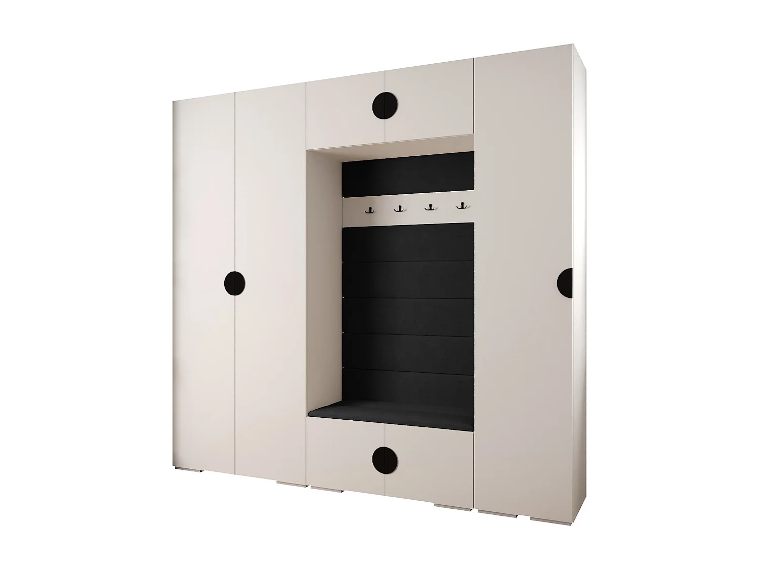 Armadio con ante battenti Inova 4 set 8
