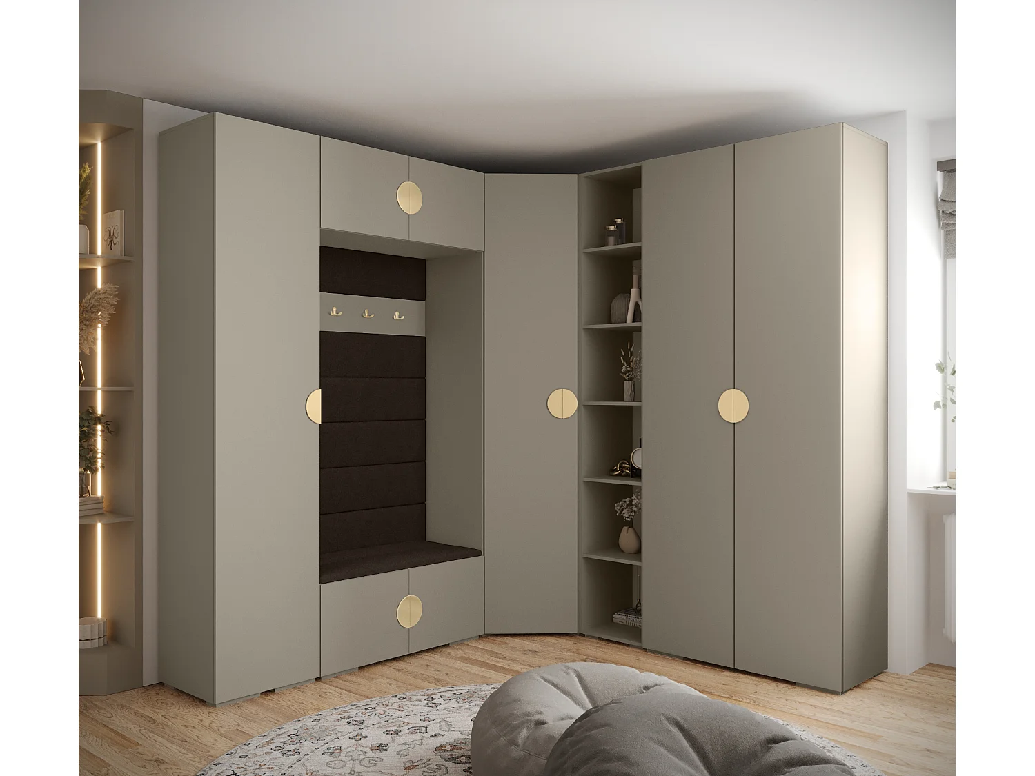 Armoire à portes battantes Inova 4 ensemble 2