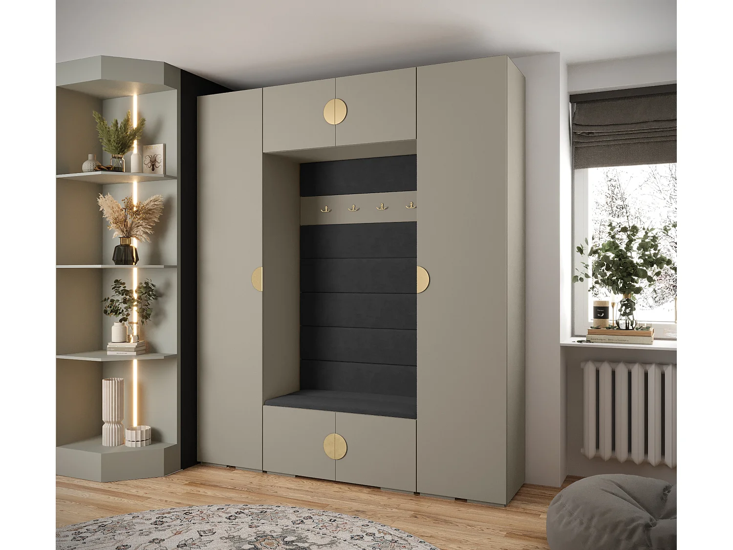 Armoire à portes battantes Inova 4 ensemble 13