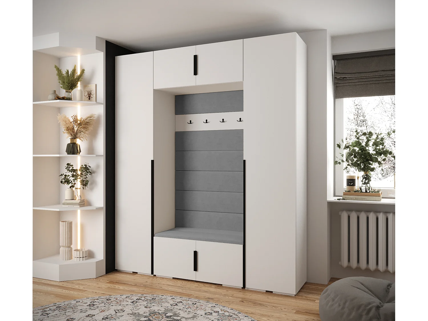 Armadio con ante battenti Inova 1 set 13