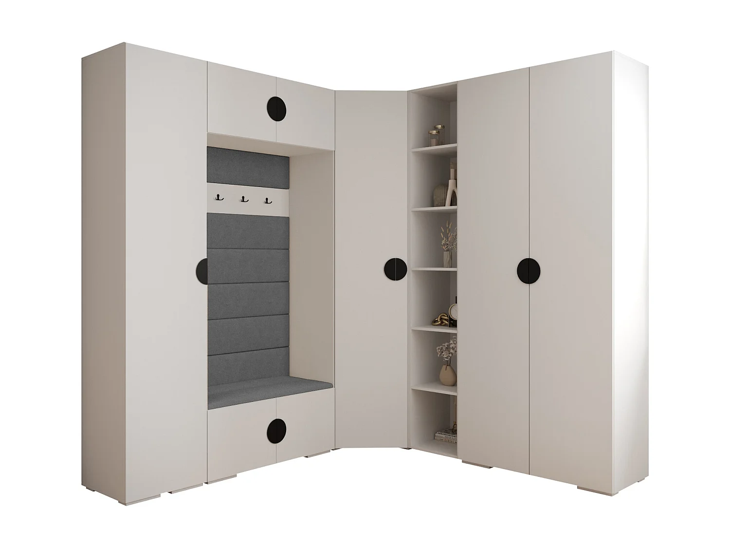 Armoire à portes battantes Inova 4 ensemble 2