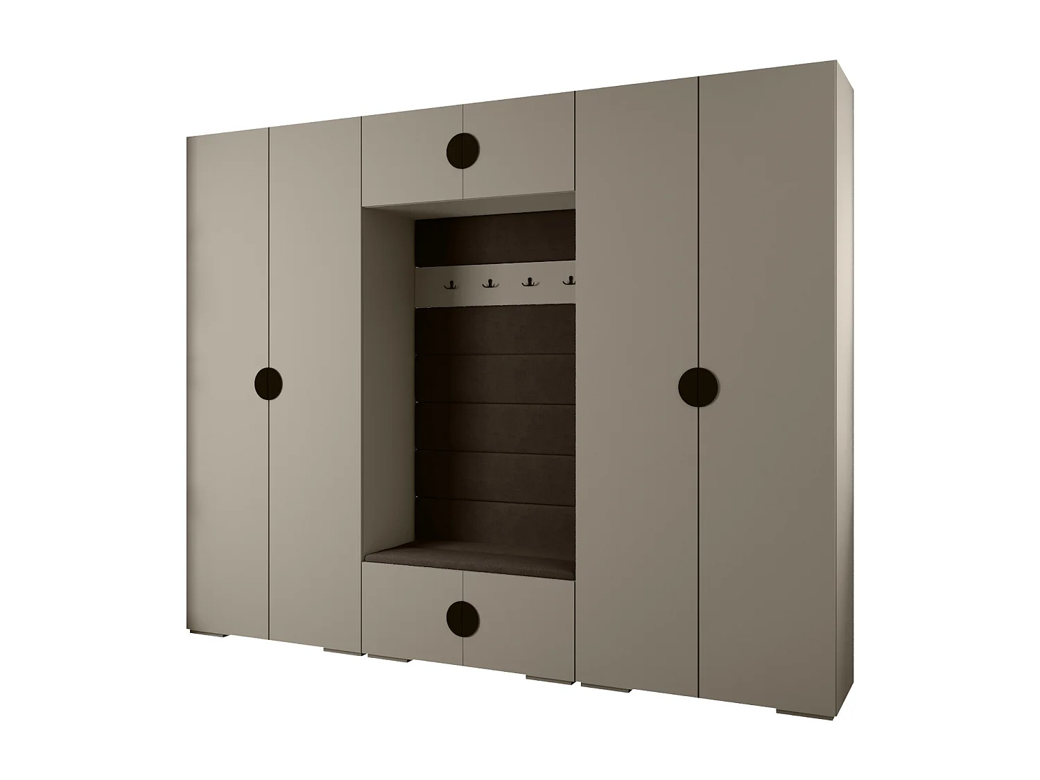 Armoire à portes battantes Inova 4 ensemble 9