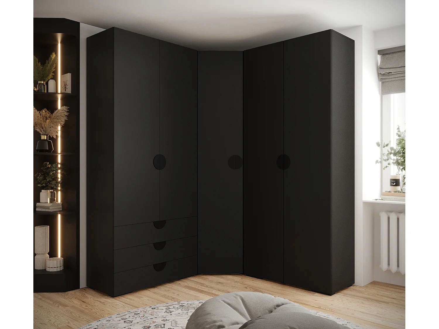 Armoire à portes battantes Inova 4 ensemble 1