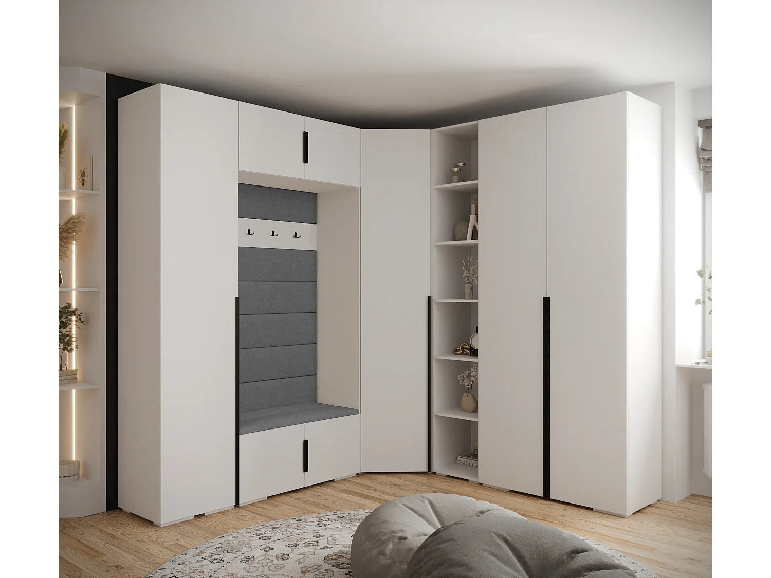 Armoire à portes battantes Inova 1 ensemble 2