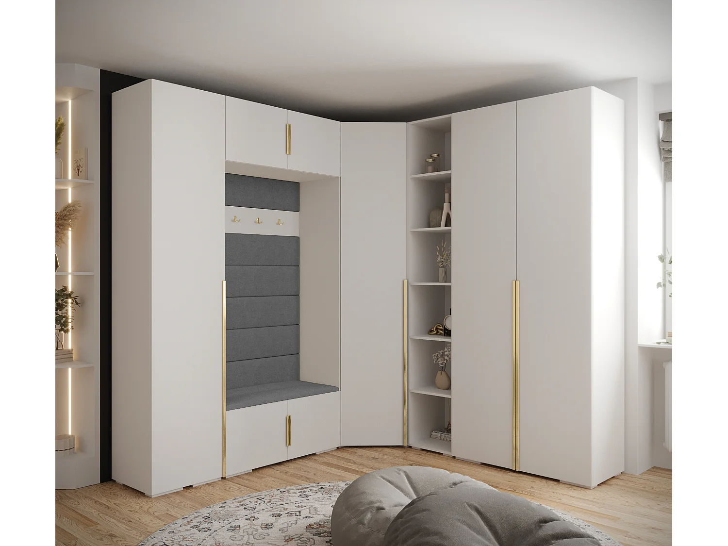 Armoire à portes battantes Inova 1 ensemble 2