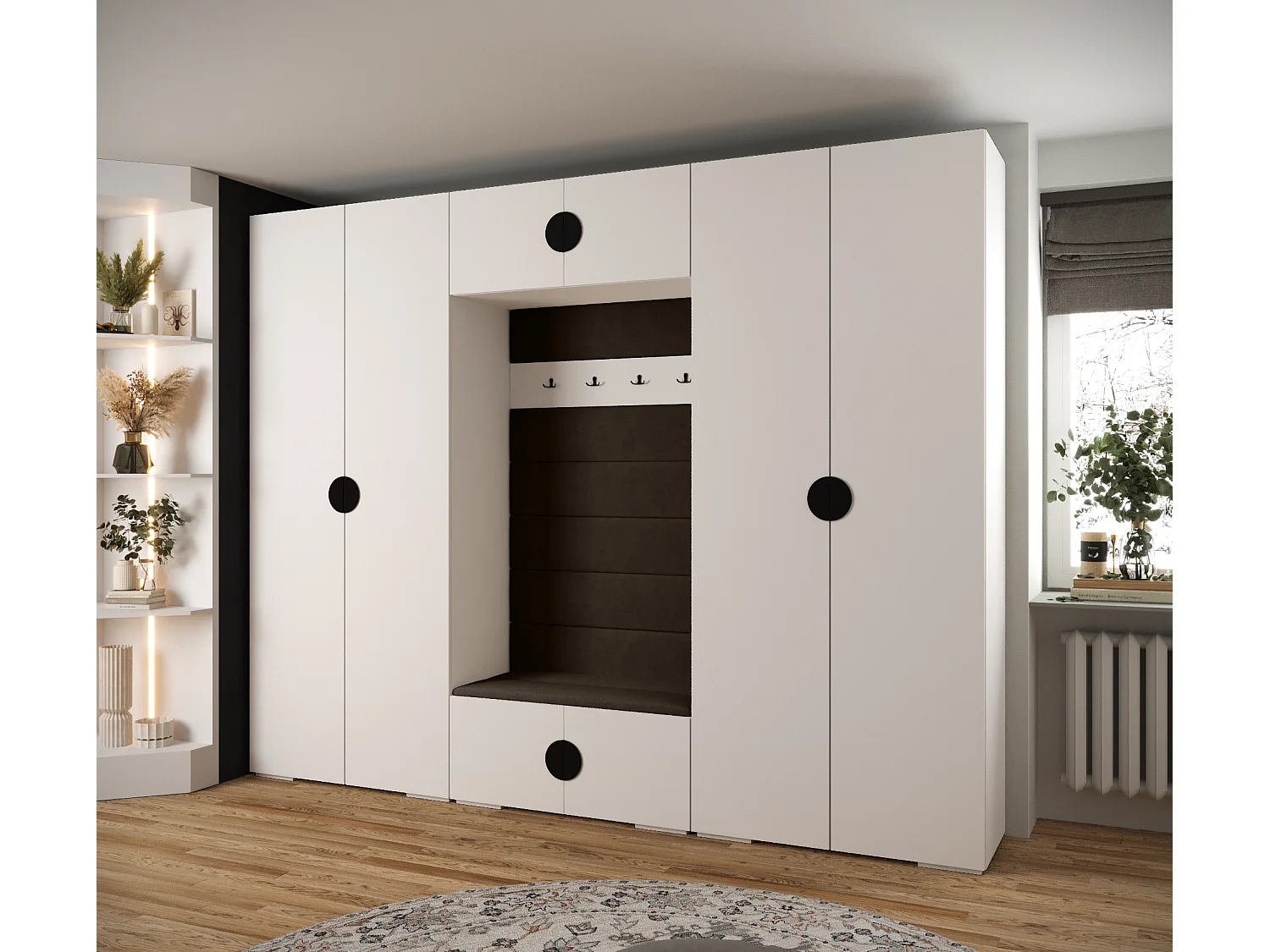Armoire à portes battantes Inova 4 ensemble 9