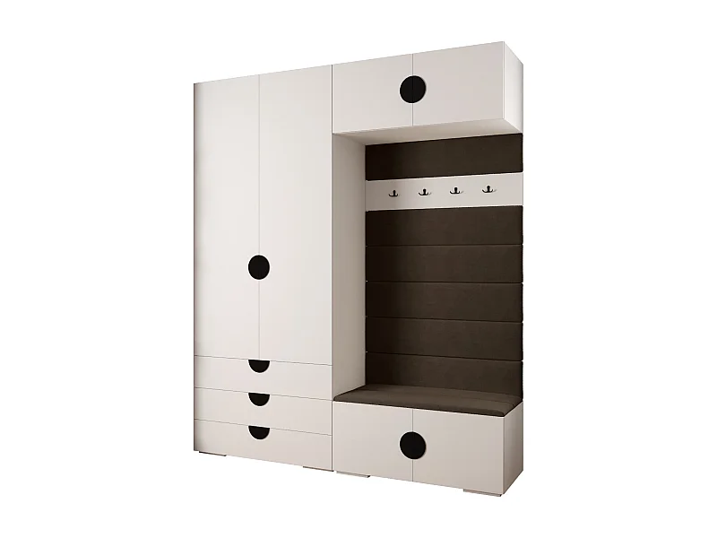 Armadio con ante battenti Inova 4 set 12