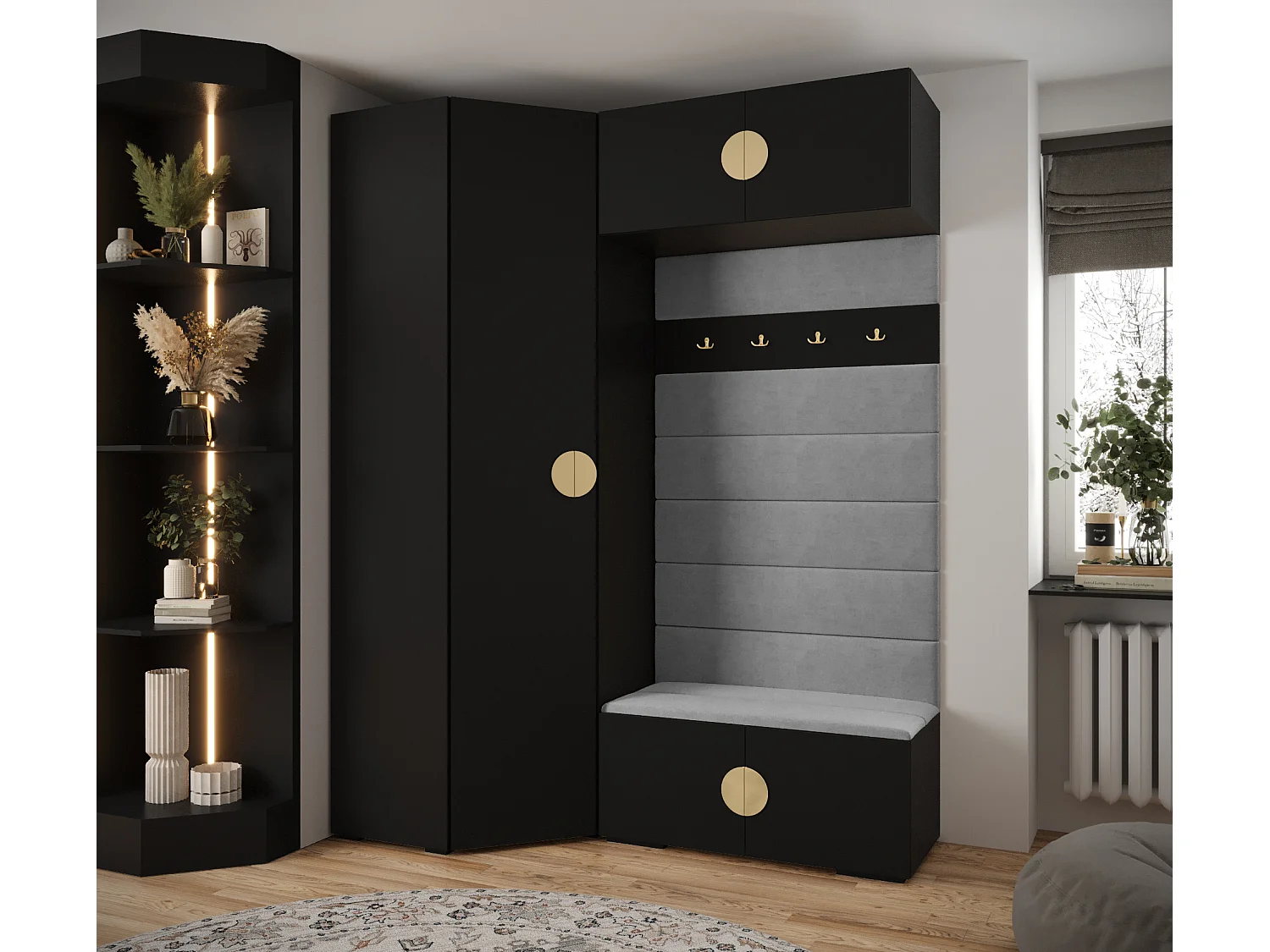 Armoire à portes battantes Inova 4 ensemble 21