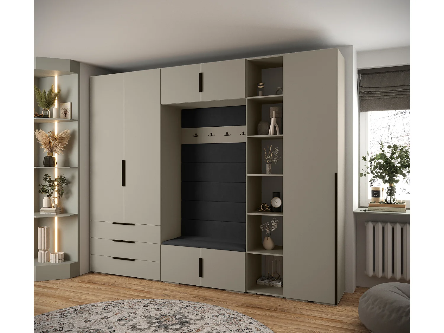 Kast met draaideuren Inova 1 set 11