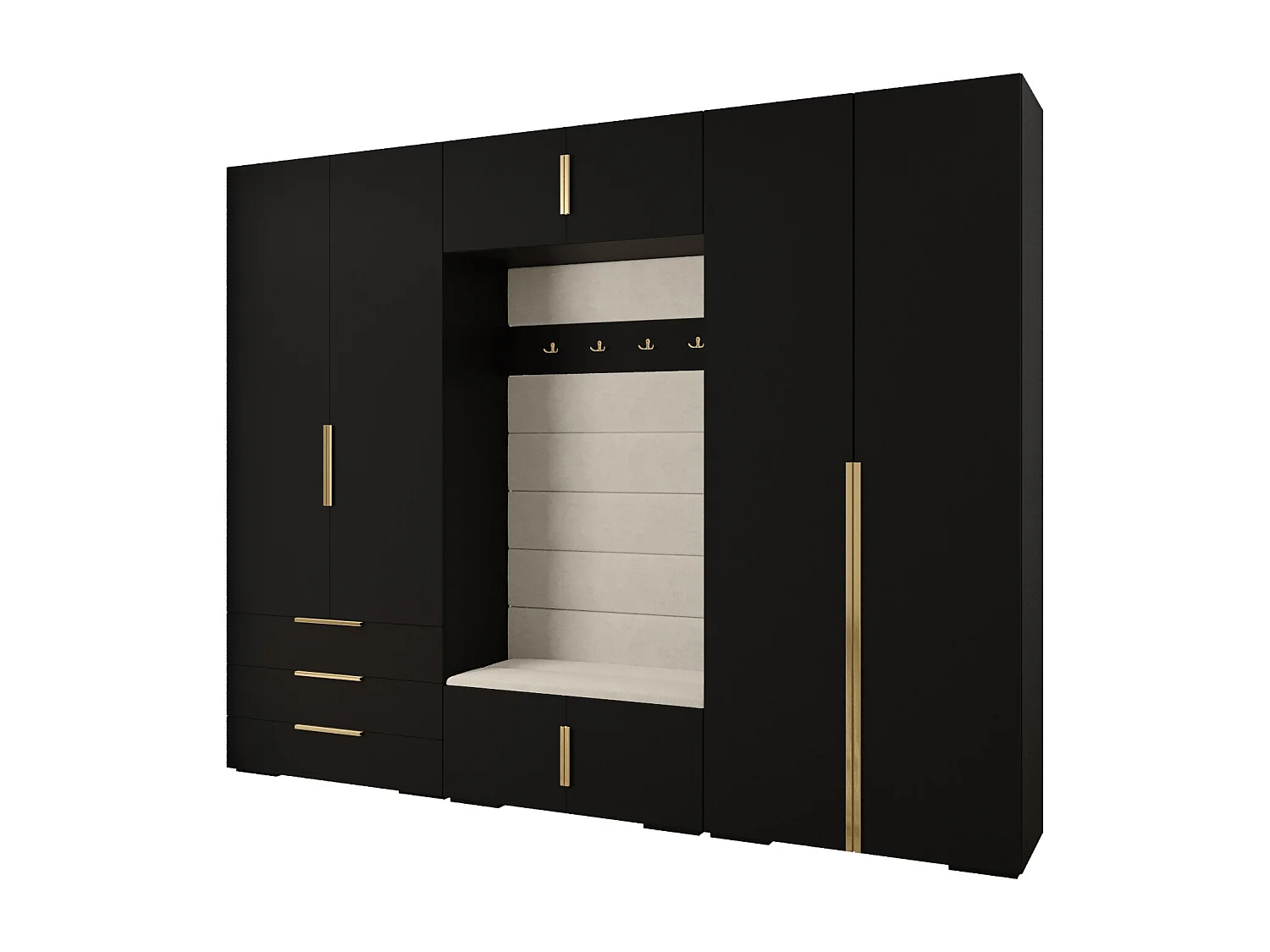 Armoire à portes battantes Inova 1 ensemble 14