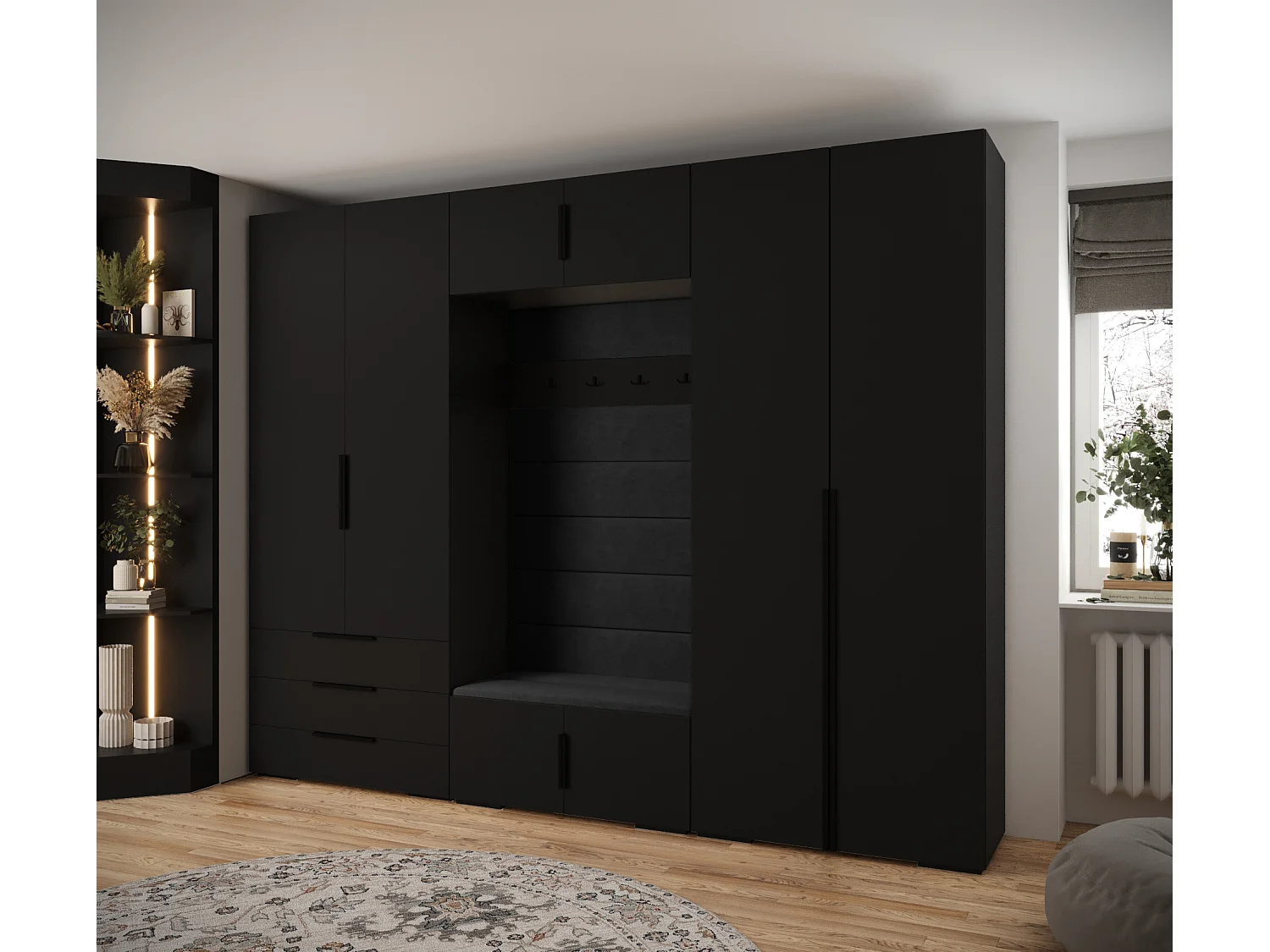 Armoire à portes battantes Inova 1 ensemble 14