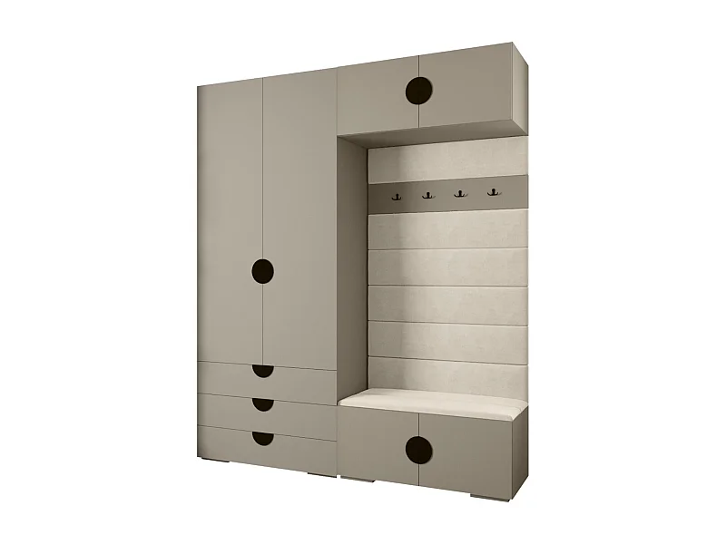 Armoire à portes battantes Inova 4 ensemble 12