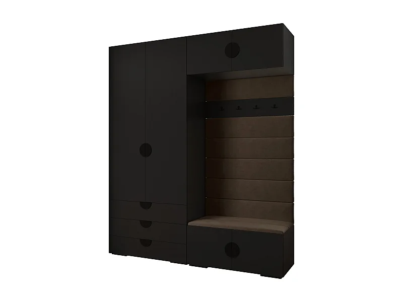 Armoire à portes battantes Inova 4 ensemble 12
