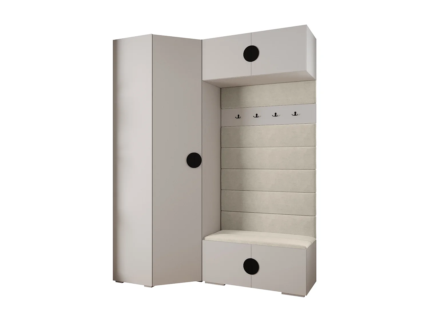 Armoire à portes battantes Inova 4 ensemble 21