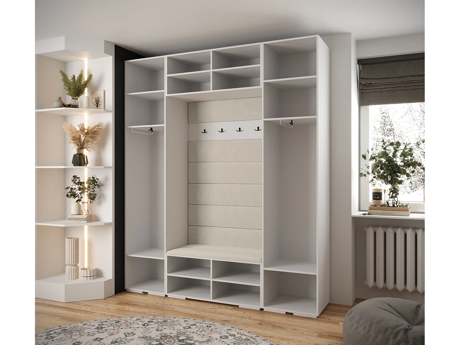 Armoire à portes battantes Inova 1 ensemble 13