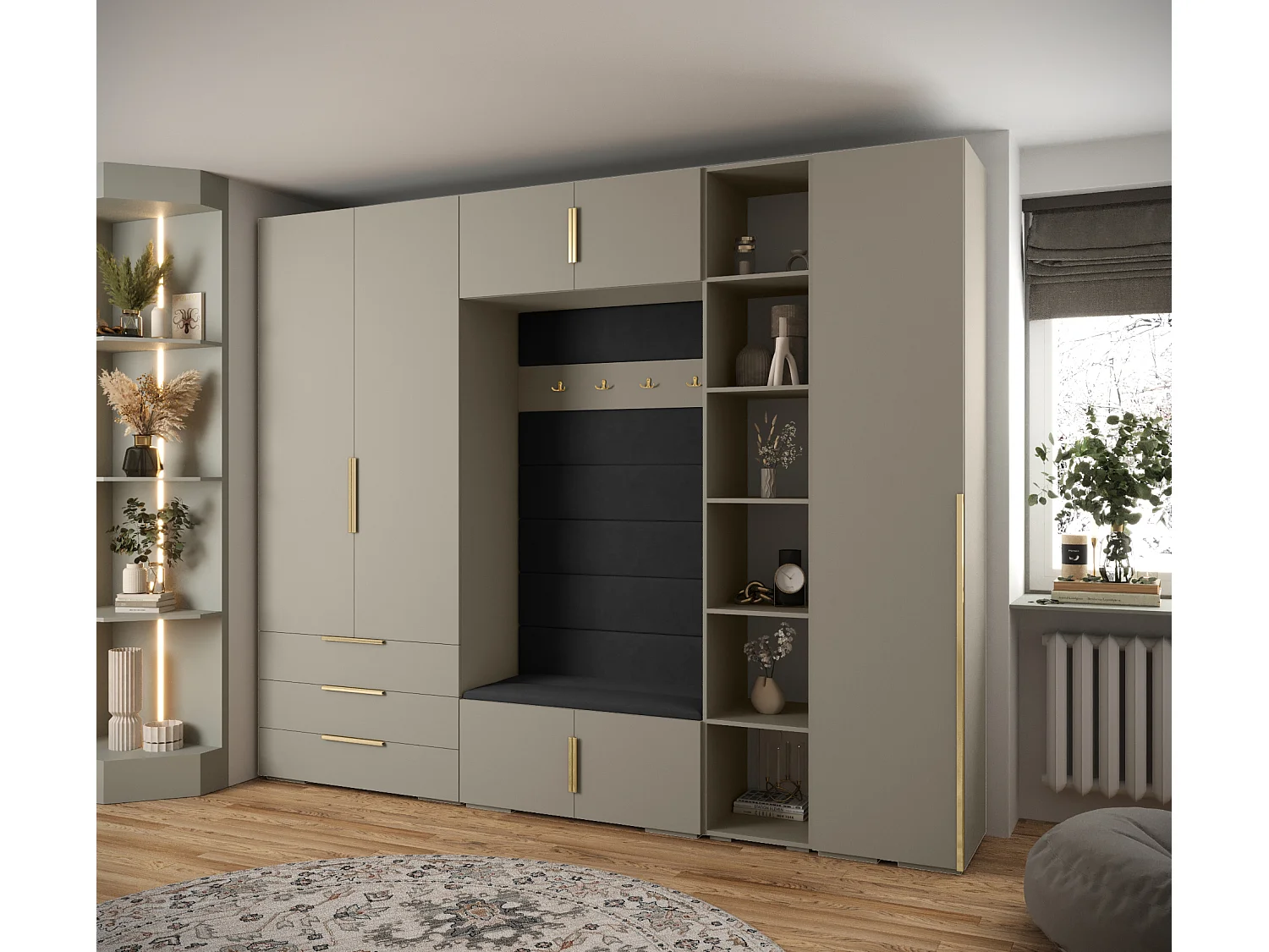 Kast met draaideuren Inova 1 set 11