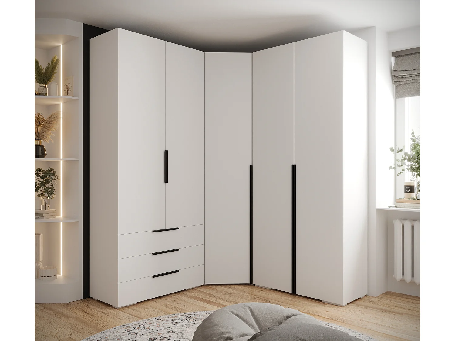 Armoire à portes battantes Inova 1 ensemble 1