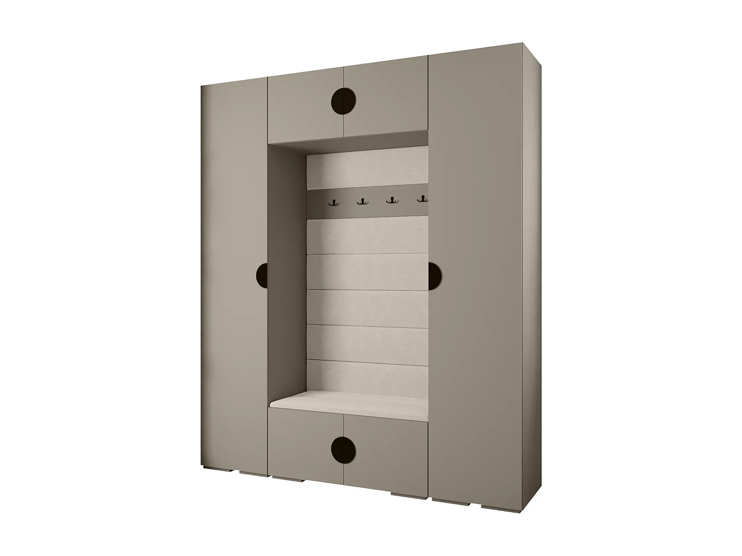 Armoire à portes battantes Inova 4 ensemble 13