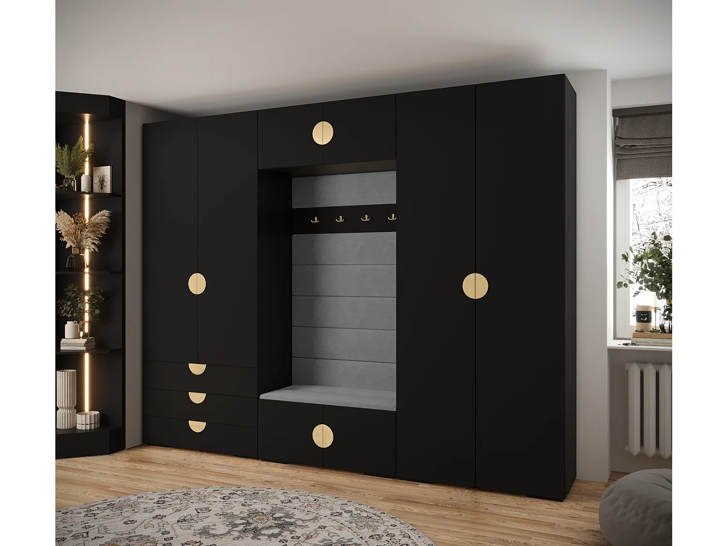 Armoire à portes battantes Inova 4 ensemble 14