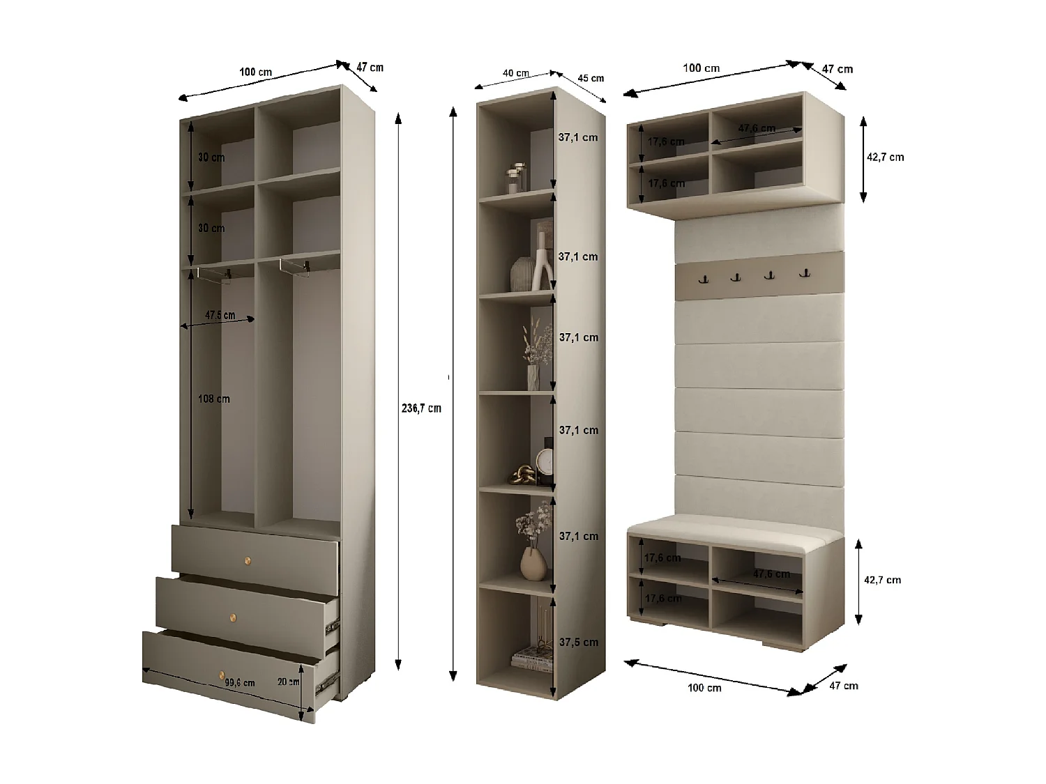 Garderobenset Inova 1 Z10