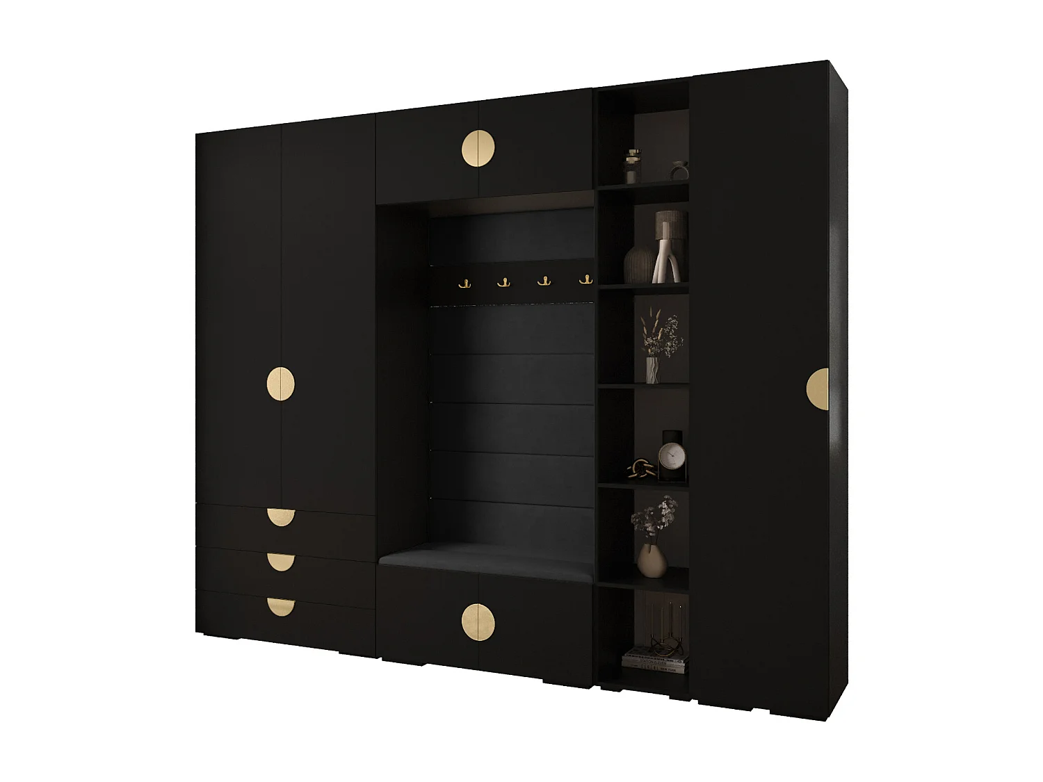Armoire à portes battantes Inova 4 ensemble 11