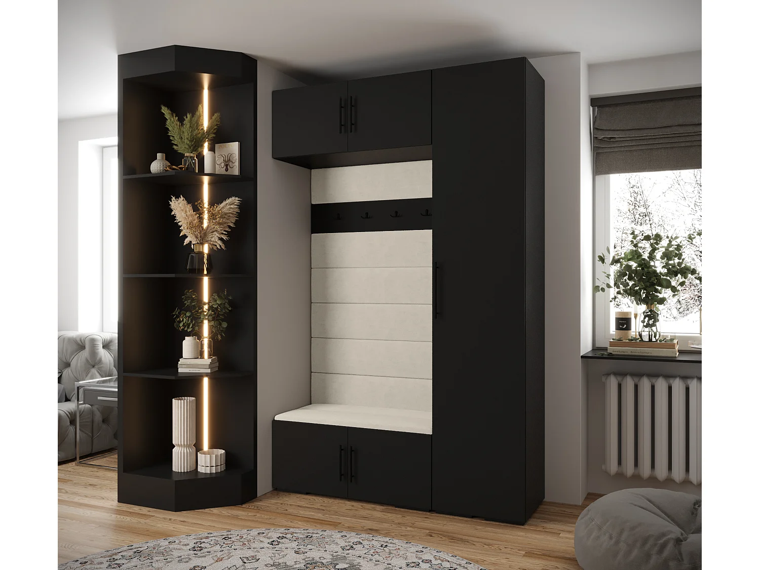 Armoire à portes battantes Inova 1 ensemble 19