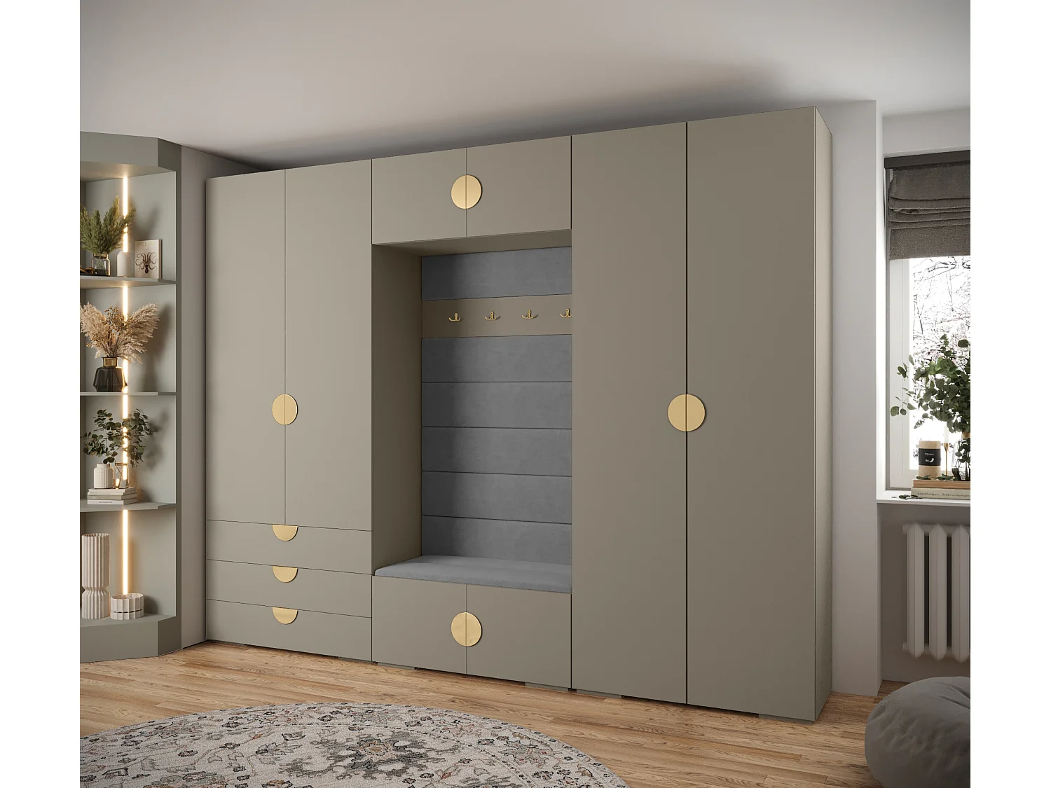 Kast met draaideuren Inova 4 set 14