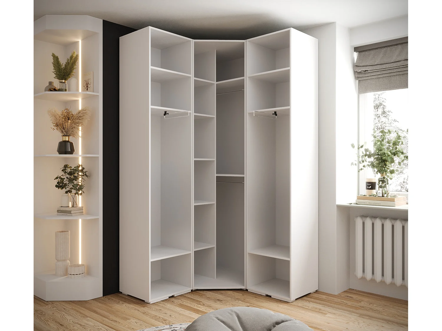 Armoire à portes battantes Inova 1 ensemble 4