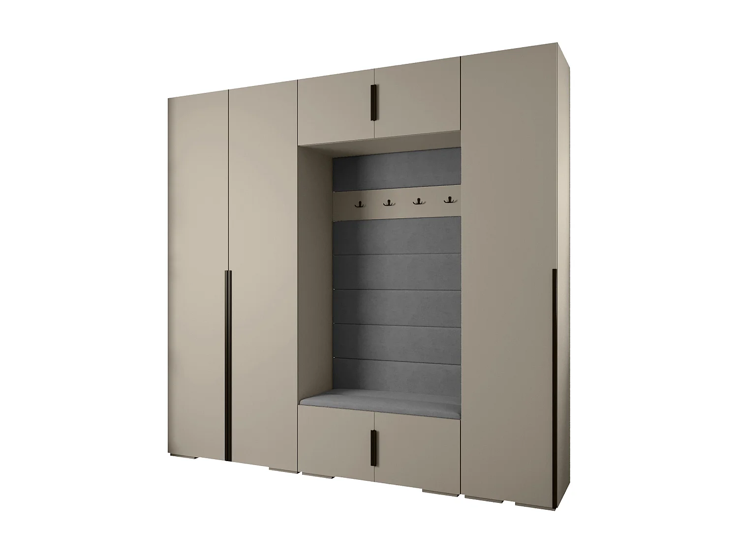 Armoire à portes battantes Inova 1 ensemble 8