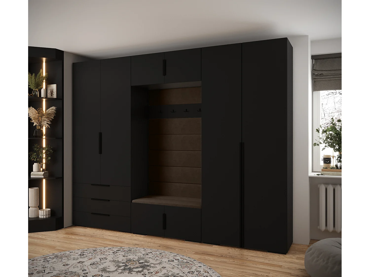 Armoire à portes battantes Inova 1 ensemble 14