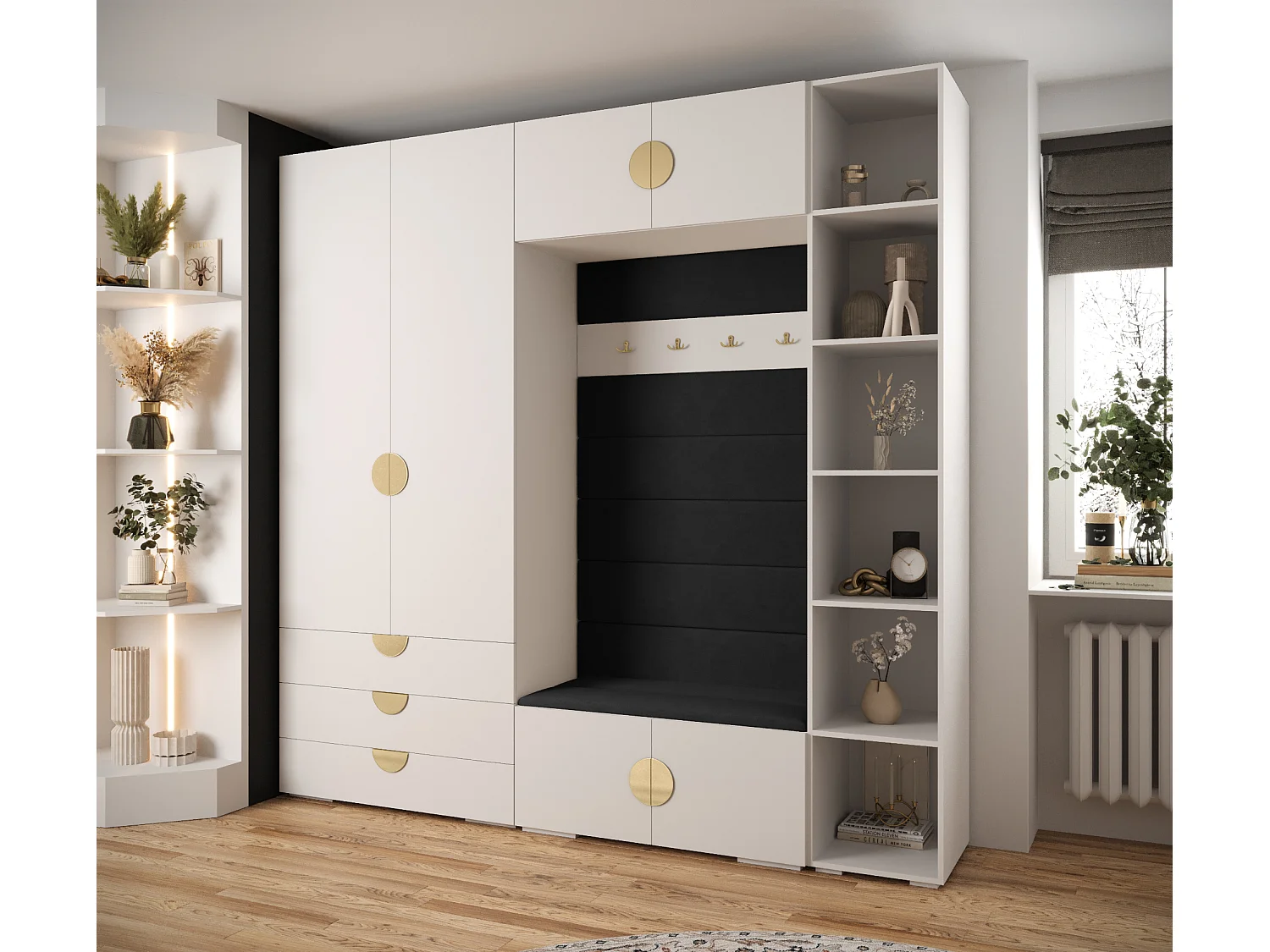 Armoire à portes battantes Inova 4 ensemble 10