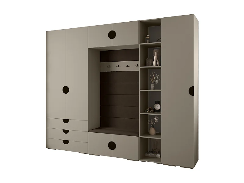 Armoire à portes battantes Inova 4 ensemble 11