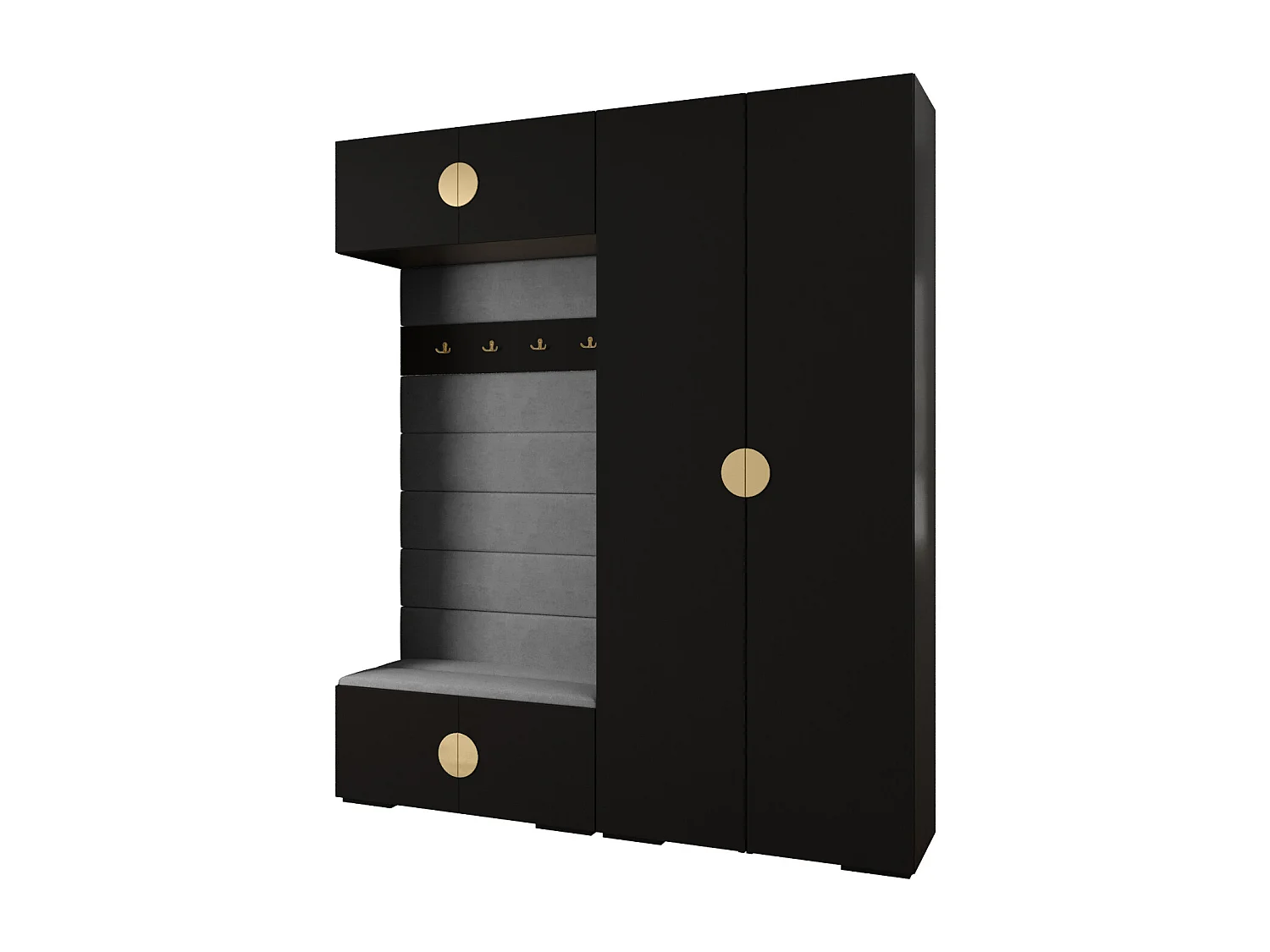 Armadio con ante battenti Inova 4 set 18