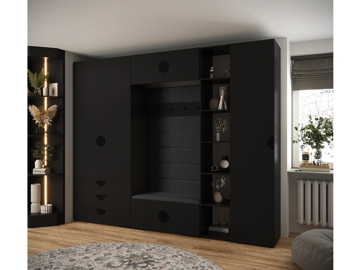 Armoire à portes battantes Inova 4 ensemble 11