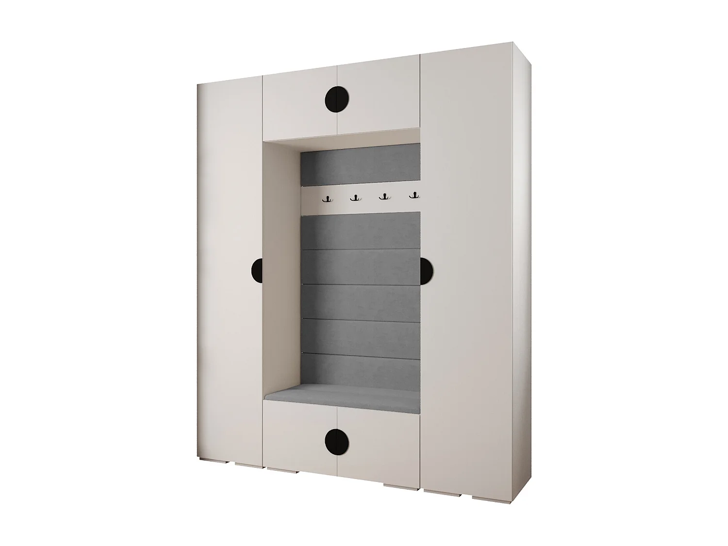 Armoire à portes battantes Inova 4 ensemble 13