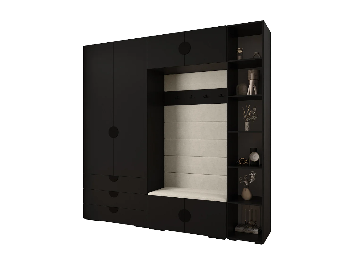 Armoire à portes battantes Inova 4 ensemble 10