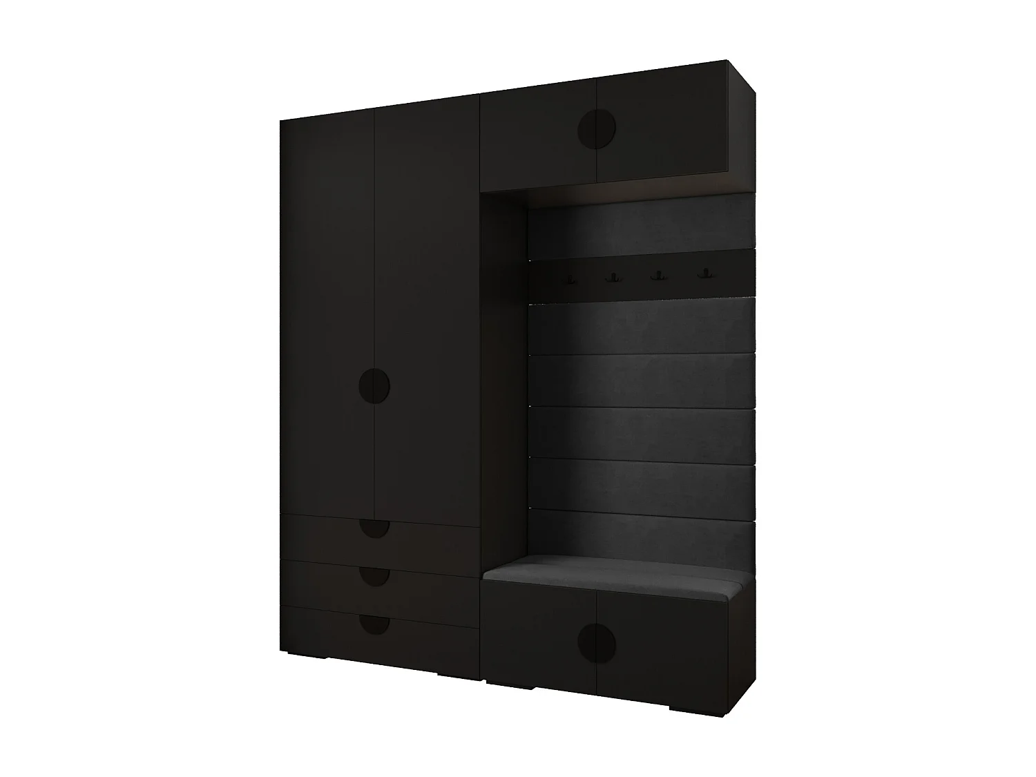 Kast met draaideuren Inova 4 set 12