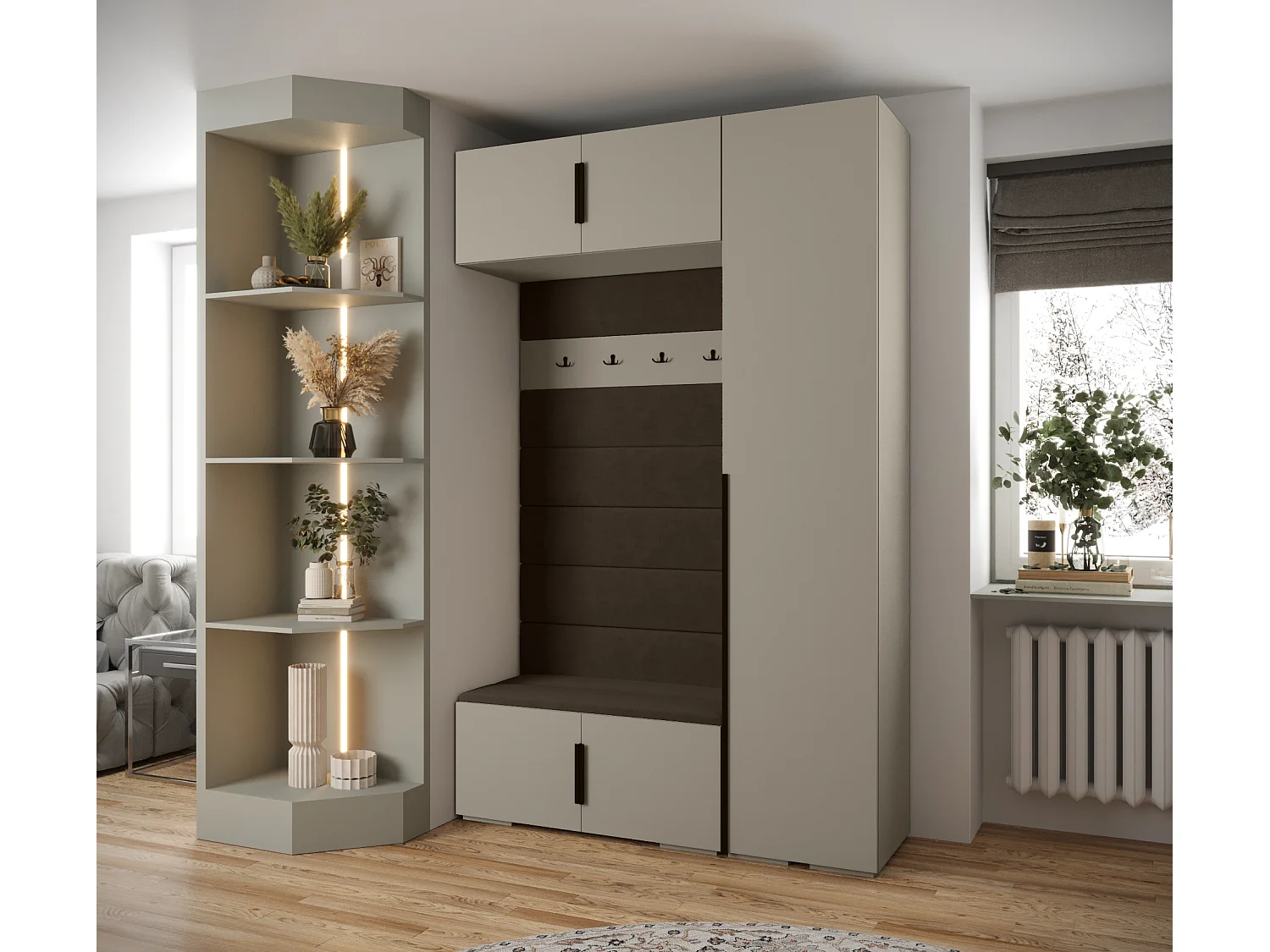 Armoire à portes battantes Inova 1 ensemble 19