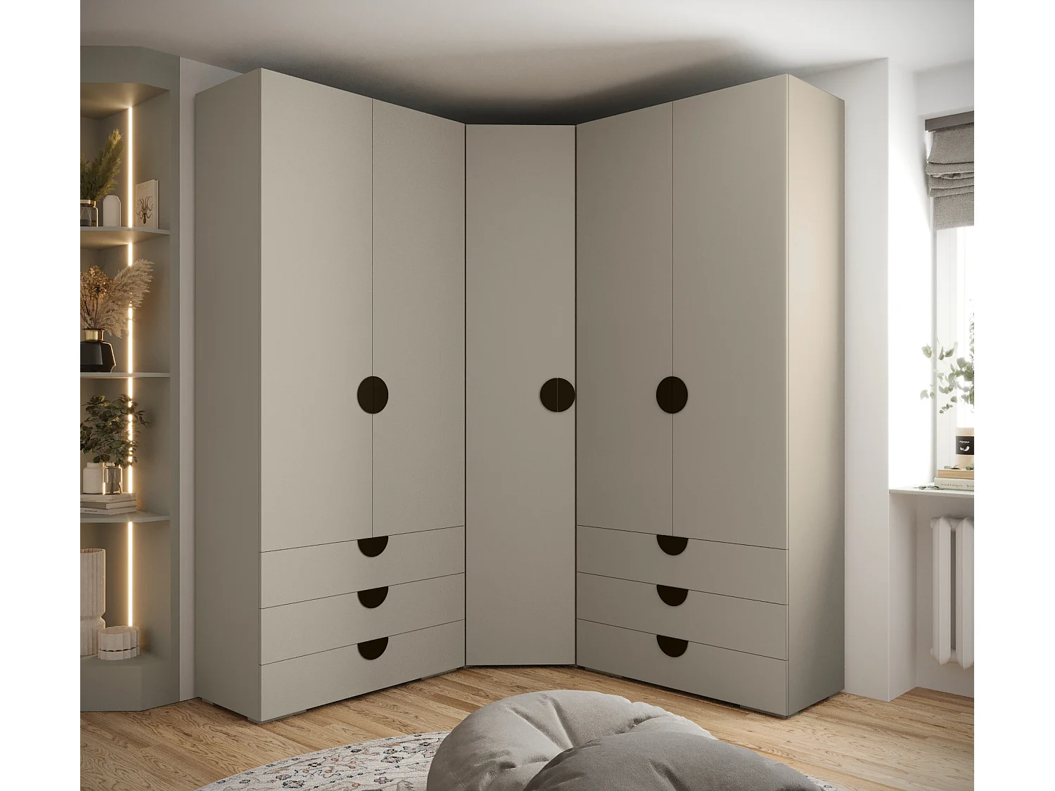 Kast met draaideuren Inova 4 set 7