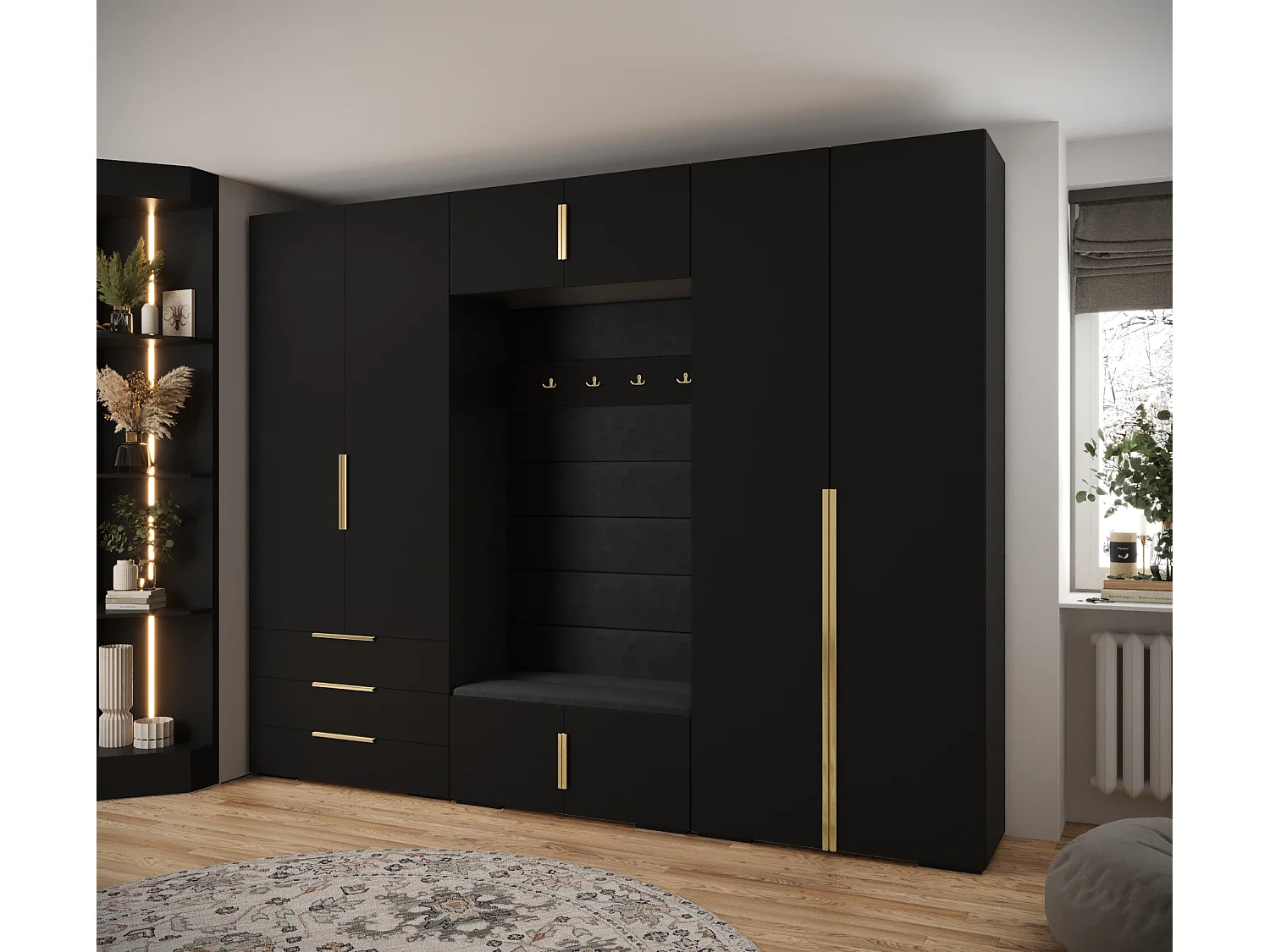 Armoire à portes battantes Inova 1 ensemble 14