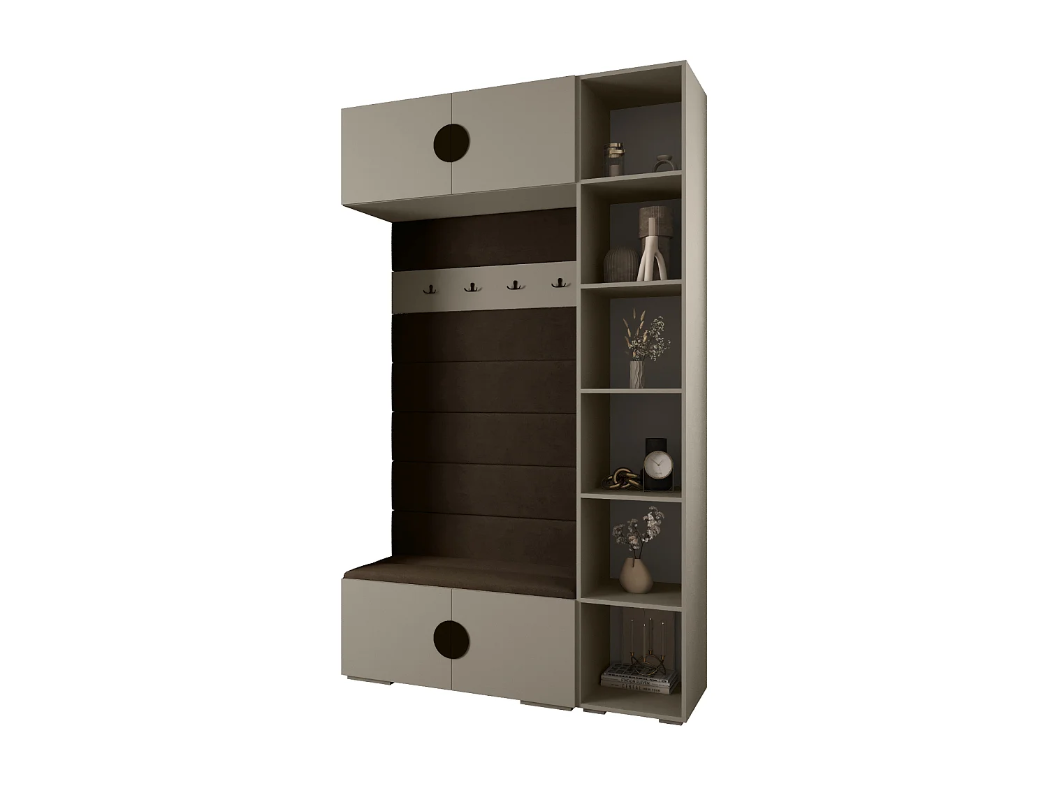 Armoire à portes battantes Inova 4 ensemble 20