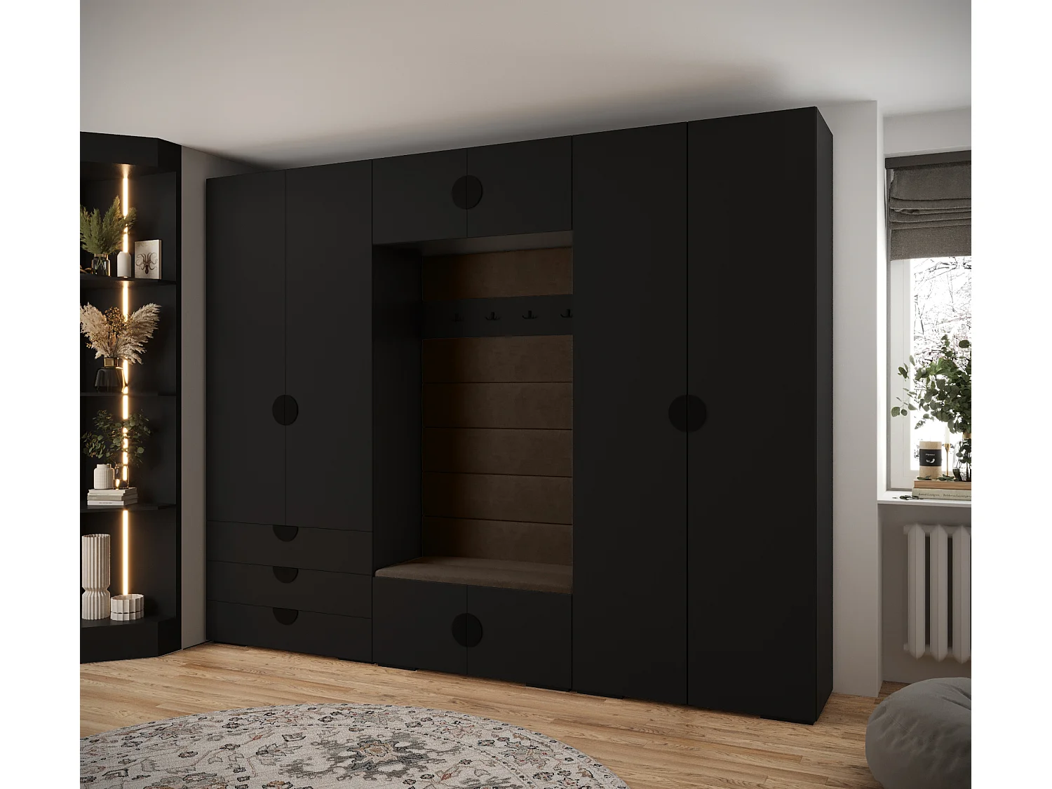 Armoire à portes battantes Inova 4 ensemble 14